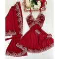Encanto Rubi Kit Camisola, Robe e Calcinha