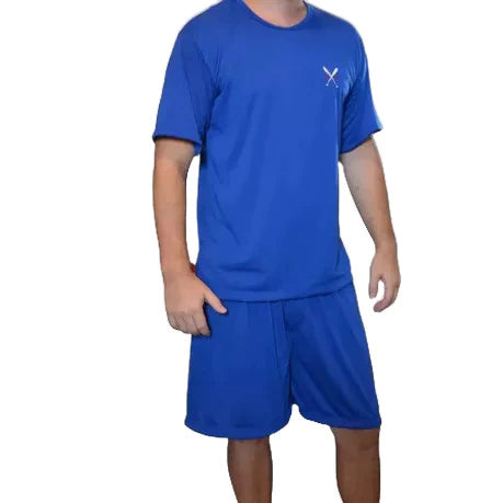 Kit com 2 Pijamas Masculino Meia Manga Em Malha